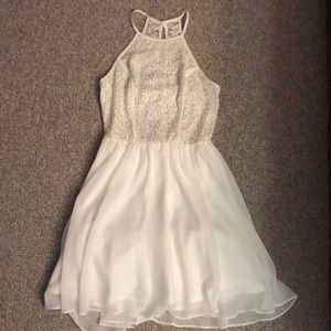 “as u wish” white dress